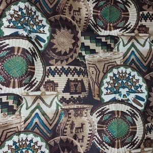 Southwest Pattern Fabric Quilt Craft Swatch